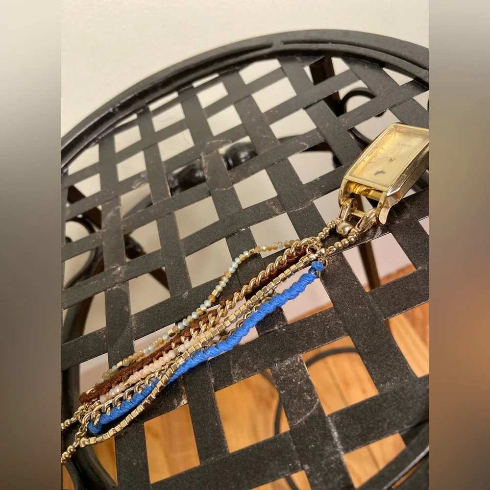 Jewelry Watch Bracelet Gold Costume Jewelry